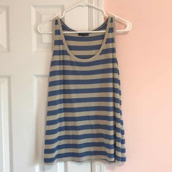 The Limited Tops - The Limited xl metallic stripe tank